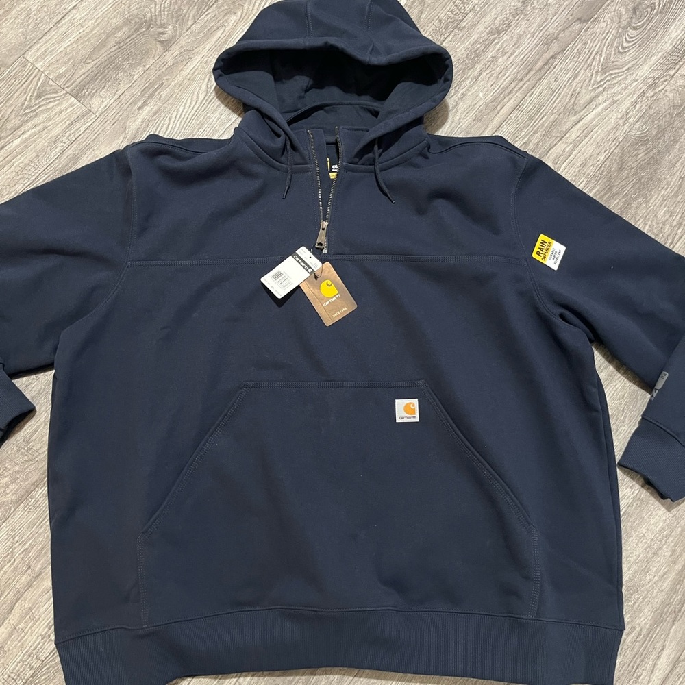 Carhartt Men's Rain Defender Loose Fit Heavyweight Quarter-Zip Sweatshirt 4xl